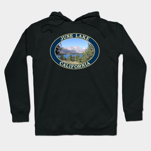 June Lake, California - Eastern Sierra Nevada Mountains Hoodie by GentleSeas